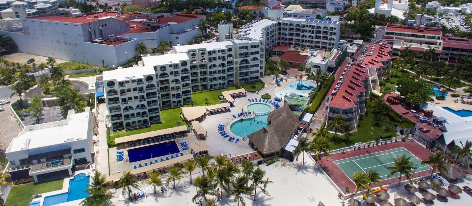 Hotel frente al mar en Cancún